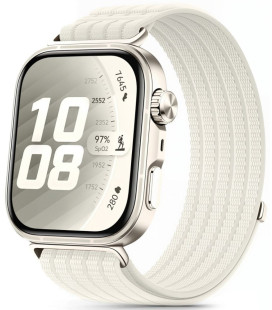 Balta (Starlight) apyrankė Huawei Watch 3 / 4 / 4 Pro / 5 / 5 Pro laikrodžiui "Tech-Protect Nylon"