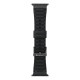 Juoda apyrankė Apple Watch (44 / 45 / 46 / 49 mm) laikrodžiams "Forcell Silicone Strap"