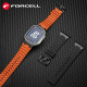 Juoda apyrankė Apple Watch (44 / 45 / 46 / 49 mm) laikrodžiams "Forcell Silicone Strap"