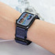 Mėlyna apyrankė Apple Watch (44 / 45 / 46 / 49 mm) laikrodžiams "Forcell Outdoor Sport Velcro Nylon"