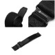 Juoda apyrankė Apple Watch (44 / 45 / 46 / 49 mm) laikrodžiams "Forcell Outdoor Sport Velcro Nylon"