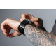 Juoda apyrankė Apple Watch (44 / 45 / 46 / 49 mm) laikrodžiams "Forcell Outdoor Sport Velcro Nylon"