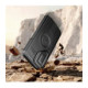 Juodas dėklas Samsung Galaxy S26 Ultra telefonui "Tech-Protect Kevlar Magsafe 2-Set"