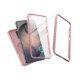 Rožinis dėklas Samsung Galaxy S26 Ultra telefonui "Tech-Protect Kevlar Magsafe 2-Set"