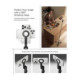 Juodas belaidis trikojis - selfie lazda "Spigen S582W Magsafe Bluetooth"