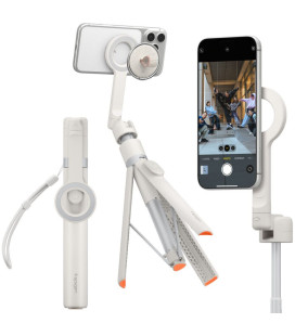 Gelsvas belaidis trikojis - selfie lazda "Spigen S582W Magsafe Bluetooth"
