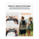 Juoda bėgiojimo liemenė (L-XL) "Spigen A720 Dynamic Shield Running Vest"