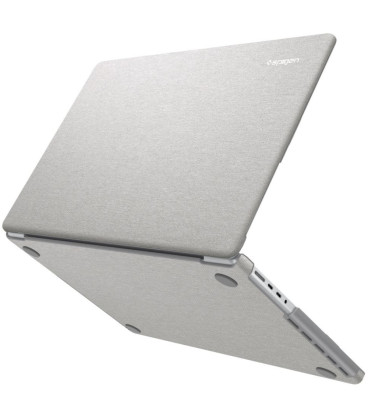 Pilkas dėklas Apple MacBook Pro 16 M1-M5 / M5 PRO / M5 PRO MAX 2021-2026 kompiuteriui "Spigen Urban Fit"