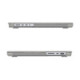Pilkas dėklas Apple MacBook Pro 16 M1-M5 / M5 PRO / M5 PRO MAX 2021-2026 kompiuteriui "Spigen Urban Fit"