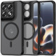 Matinis juodas dėklas Motorola Edge 70 Pro 5G telefonui "Tech-Protect Magmat Magsafe"