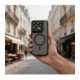 Matinis juodas dėklas Motorola Edge 70 Pro 5G telefonui "Tech-Protect Magmat Magsafe"