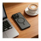 Matinis juodas dėklas Xiaomi 17T Pro telefonui "Tech-Protect Magmat Magsafe"