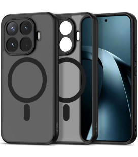 Matinis juodas dėklas Xiaomi 17T telefonui "Tech-Protect Magmat Magsafe"