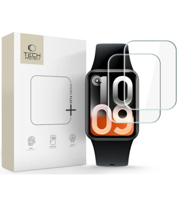 Ekrano apsauga Xiaomi Smart Band 10 Pro laikrodžiui "Tech-Protect Hydro Flex+ 2-Pack"