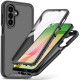 Matinis juodas dėklas Samsung Galaxy A36 / A56 / A27 / A37 5G telefonui "Tech-protect Defense"