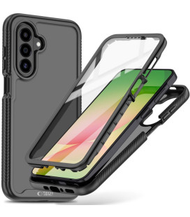 Matinis juodas dėklas Samsung Galaxy A36 / A56 / A27 / A37 5G telefonui "Tech-protect Defense"
