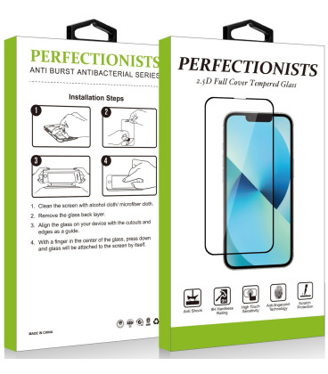 LCD apsauginis stikliukas 2.5D Perfectionists Samsung S947 S26 Plus juodas