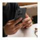Juodas atverčiamas dėklas Oneplus Nord 6 telefonui "Tech-Protect Wallet"