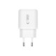 Baltas 1xUSB-A + 1xUSB-C PD65W / QC3.0 pakrovėjas "Tech-Protect NCA65W-GAN 2-Port"