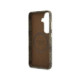 Rudas dėklas Samsung Galaxy S26 telefonui "Guess PU 4G Script Metal Logo Magnetic Case"