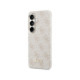 Rožinis dėklas Samsung Galaxy S26 telefonui "Guess PU 4G Script Metal Logo Magnetic Case"