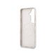 Rožinis dėklas Samsung Galaxy S26 telefonui "Guess PU 4G Script Metal Logo Magnetic Case"
