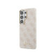 Rožinis dėklas Samsung Galaxy S26 Ultra telefonui "Guess PU 4G Script Metal Logo Magnetic Case"