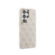 Rožinis dėklas Samsung Galaxy S26 Ultra telefonui "Guess PU 4G Script Metal Logo Magnetic Case"
