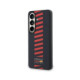 Mėlynas dėklas Samsung Galaxy S26 telefonui "Red Bull PU Leather Meshed Powerbar Magnetic Case"