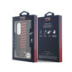 Mėlynas dėklas Samsung Galaxy S26 telefonui "Red Bull PU Leather Meshed Powerbar Magnetic Case"