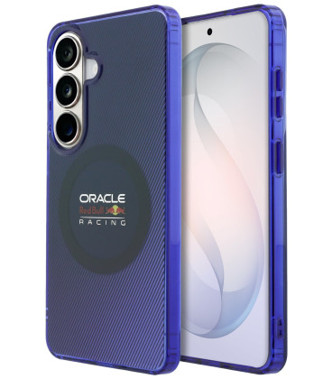 Mėlynas dėklas Samsung Galaxy S26 telefonui "Red Bull PC Double Layer Blended Lines Magnetic Case"