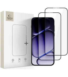 Apsauginis grūdintas stiklas Oneplus Nord 6 telefonui "Tech-Protect Glass Fit+ 2-Pack"