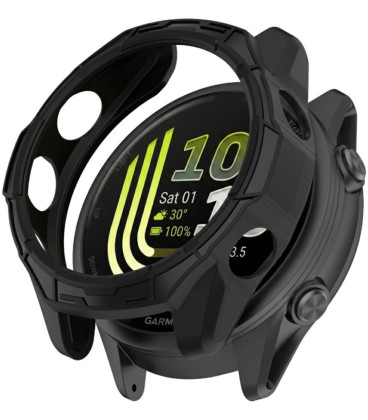 Juodas dėklas Garmin Forerunner 70 / 170 laikrodžiui "Tech-Protect Defense Air"
