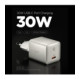 Pilkas (Natural Titanium) 30W 1xUSB-C pakrovėjas "Spigen EE301EE-GAN Essential 1-Port"