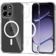 Skaidrus dėklas Oneplus Nord 6 telefonui "Tech-Protect Flexair Hybrid Magsafe"