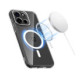Skaidrus dėklas Oneplus Nord 6 telefonui "Tech-Protect Flexair Hybrid Magsafe"