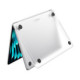 Matinis skaidrus dėklas Apple MacBook Air 13 M2-M5 2023-2026 kompiuteriui "Spigen Airskin"