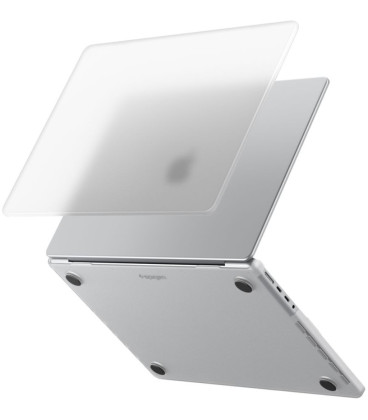 Matinis skaidrus dėklas Apple MacBook Pro 16 M1-M5 / M5 Pro / M5 Pro Max 2021-2026 "Spigen Airskin"
