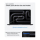 Pilkas dėklas Apple MacBook Pro 14 M1-M5 / M5 Pro / M5 Pro Max 2021-2026 "Spigen Urban Fit"