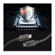 Pilkas (Gunmetal) laidas USB-C - USB-C 60W / 150cm "Spigen EB6015CC Essential"