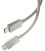 Smėlio spalvos (Natural Titanium) USB-C - USB-C 60W / 150cm laidas "Spigen EB6015CC Essential"