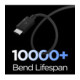 Juodas USB-C - USB-C 60W / 150cm laidas "Spigen EB6015CC Essential"
