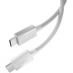 Baltas USB-C - USB-C 60W / 150cm laidas "Spigen EB6015CC Essential"