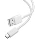 Baltas USB-A - USB-C 60W / 150cm laidas "Spigen EB6015AC Essential"