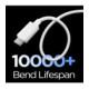Baltas USB-A - USB-C 60W / 150cm laidas "Spigen EB6015AC Essential"
