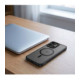Matinis juodas dėklas Oneplus Nord 6 telefonui "Tech-Protect Magmat Magsafe"