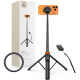 Juoda selfie - asmenukių lazka - trikojis "Tech-Protect L03S Magsafe Bluetooth Selfie Stick Tripod"