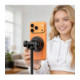 Juoda selfie - asmenukių lazka - trikojis "Tech-Protect L03S Magsafe Bluetooth Selfie Stick Tripod"