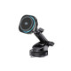 Juodas magnetinis automobilinis telefono laikiklis su 25W QI2.2 krovimu "Tech-Protect V20 ArcticBoost Magsafe Vent & Dash"