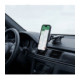 Juodas magnetinis automobilinis telefono laikiklis su 25W QI2.2 krovimu "Tech-Protect V20 ArcticBoost Magsafe Vent & Dash"